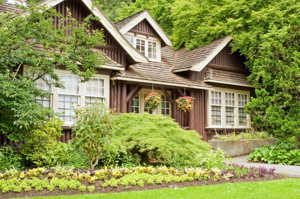 Log Home Landscaping in Boca Raton